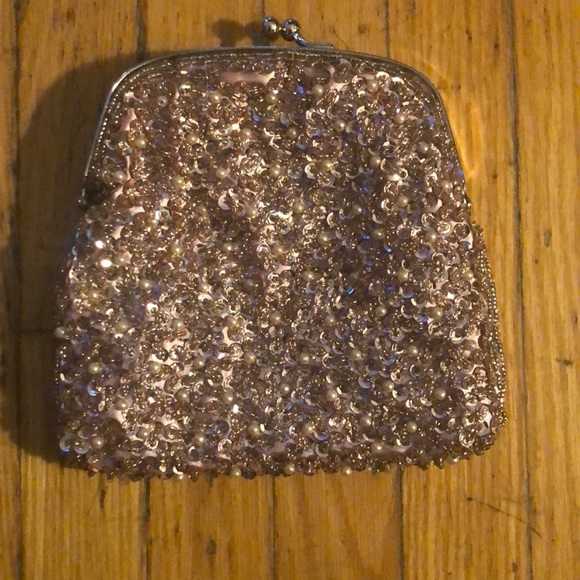 Beaded Top Handle Bag - Picture 2 of 5